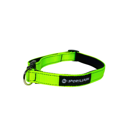 Neon Yellow Neoprene Dog Collar