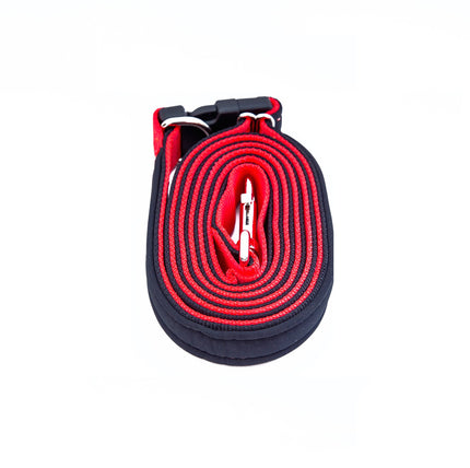 Neon Orange Black Dog Leash Sportleash