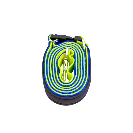 Neon Yellow Royal Blue Dog Leash Sportleash